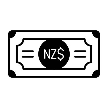 Dolar simgesi vektör illüstrasyonu