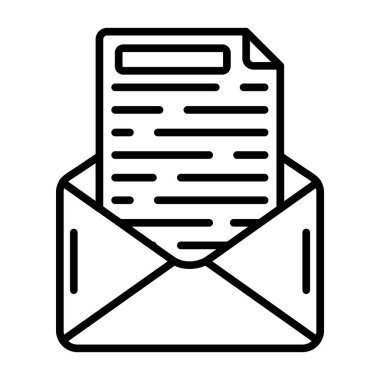 Zarf posta ileti simgesi. Beyaz arkaplanda izole edilmiş web tasarımı için mesaj iletisi vektör simgesi