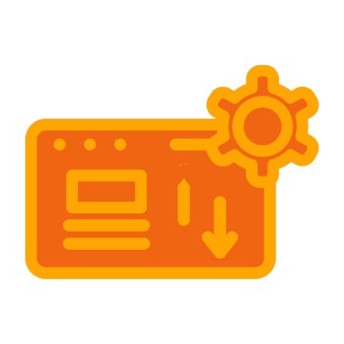 Kredi kartı ikonu vektör illüstrasyonu