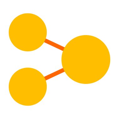 Bağlantı simgesi vektör illüstrasyon tasarımı