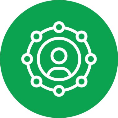 seo modern simgesinin vektör illüstrasyonu