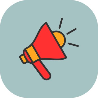 hoparlör vektör illüstrasyonu