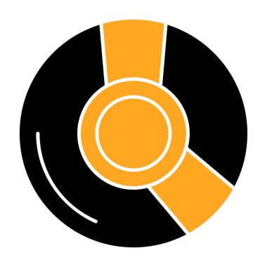 cd diski beyaz arkaplanda izole edildi