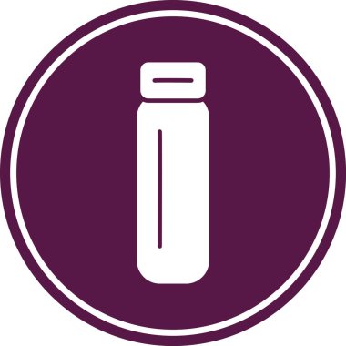 Bir şişenin vektör illüstrasyonu