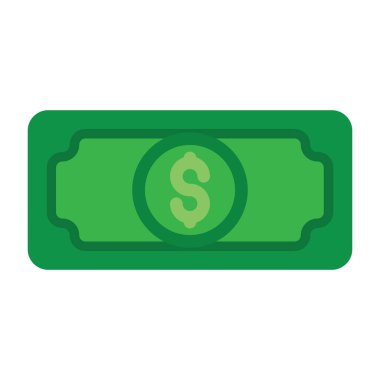 para vektörü düz renk simgesi