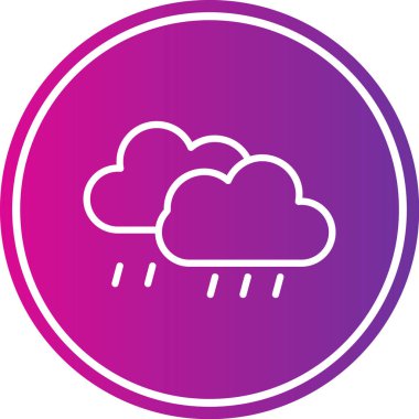 vektör Bulut simgesi illüstrasyonu