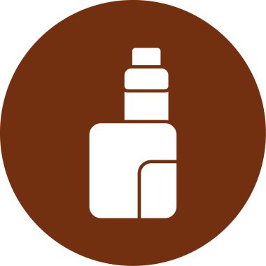 şişe simgesi, vektör illüstrasyonu