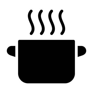 sıcak fincan simgesi vektör illüstrasyonu