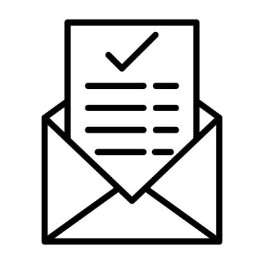 İleti vektör satırı simgesi