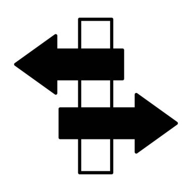 Ok. Web simgesi basit illüstrasyon