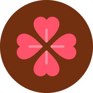 Modern b 'nin vektör illüstrasyonu çiçek simgesinden yoksun