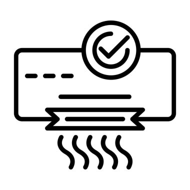 Klima simgesi, taslak biçim