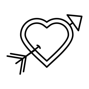 kalp ve aşk simgesi, vektör biçimi