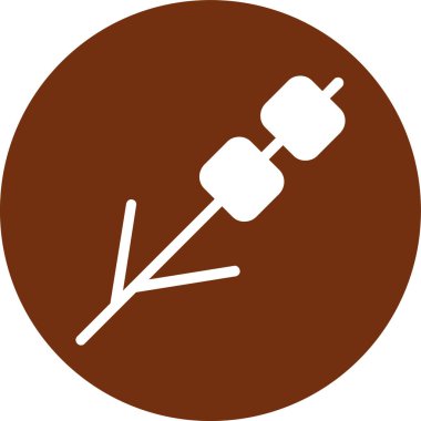 Gıda simgesinin vektör illüstrasyonu