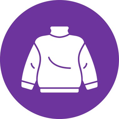 Eşsiz kapüşonlu vektör simgesi