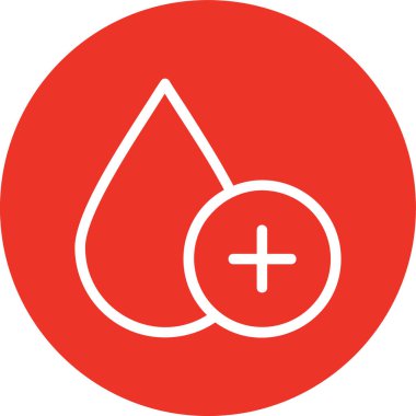 kan damlası vektör simgesi modern basit tasarım illüstrasyonu