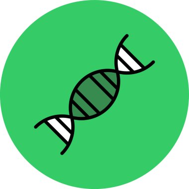Projeniz için vektör DNA simgesi