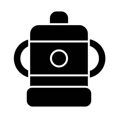 Kamera simgesi. Vektör illüstrasyonu