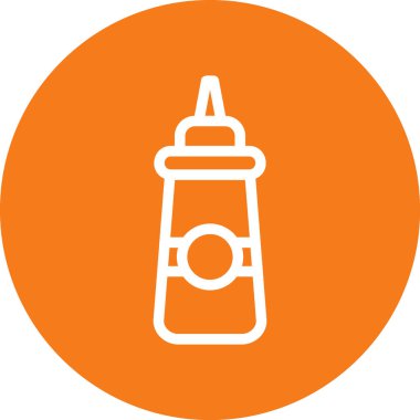 bebek şişe simgesi, vektör illüstrasyonu