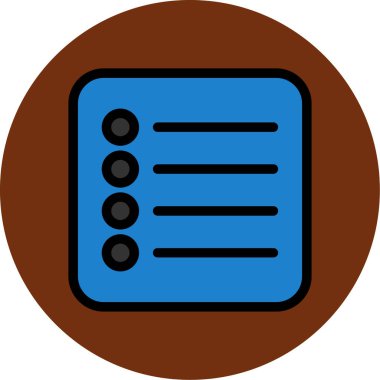 Bir kitap simgesinin vektör illüstrasyonu