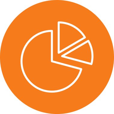 Pasta çizelgesi. Web simgesi