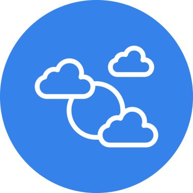 bulut hesaplama simgesi, vektör illüstrasyonu