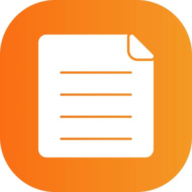 Sayfa simgesi, vektör illüstrasyon tasarımı