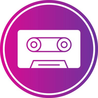 Radyo. Web simgesi basit illüstrasyon