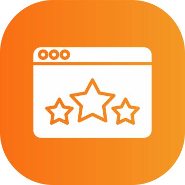 vektör çizim tasarım yıldız simgesi