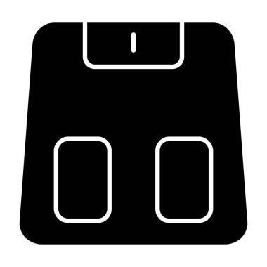 Modern b 'nin vektör illüstrasyonu eksik simgesi