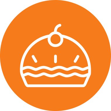 yiyecek vektörü resimleme simgesi işareti