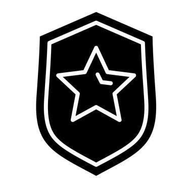 yıldız simgesi vektör illüstrasyonu