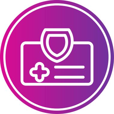 Modern simgenin vektör illüstrasyonu