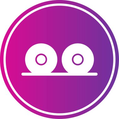 Modern bir simgenin vektör illüstrasyonu