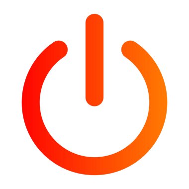 Güç işareti. vektör simgesi