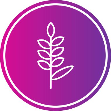 Modern ağaç simgesinin vektör illüstrasyonu