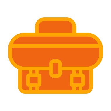 Bir tren simgesinin vektör illüstrasyonu