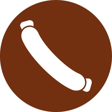 Kahve çekirdeği. Basit illüstrasyon