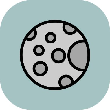 Beyaz arka planda izole edilmiş bir golf topu simgesi. vektör illüstrasyonu.