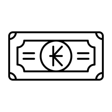 Dolar simgesi vektör illüstrasyonu