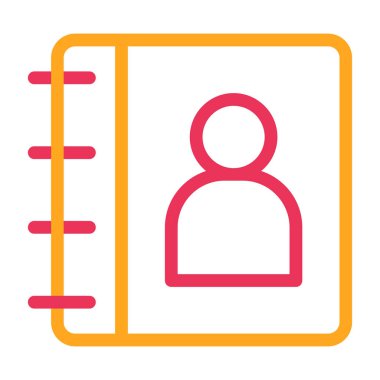 Bir insan simgesinin vektör illüstrasyonu