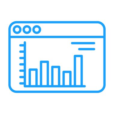 İş ve finans simgesinin vektör illüstrasyonu