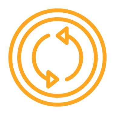 Ok. Web simgesi basit tasarım