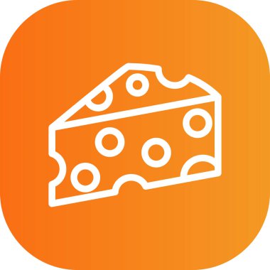 vektör peynir simgesi