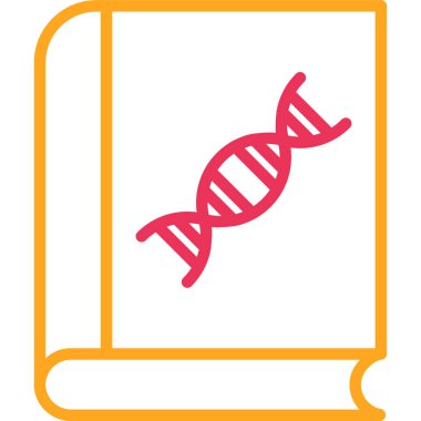 DNA. Web simgesi basit tasarım