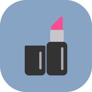 Ruj izi. Web simgesi basit illüstrasyon