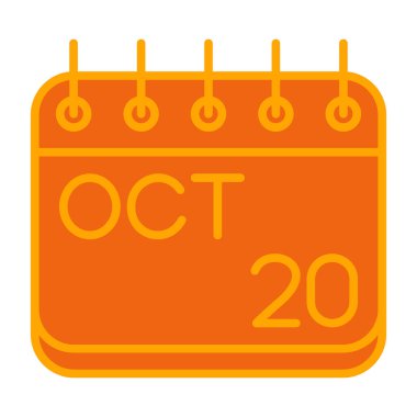 Takvim simgesi vektör illüstrasyon tasarımı