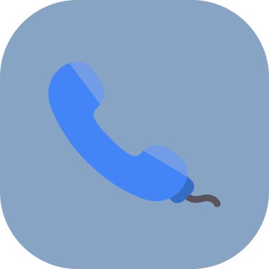 Telefon simgesi vektör illüstrasyonu