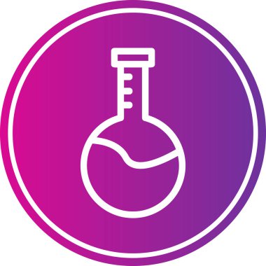 test tübü ikon vektör çizimi