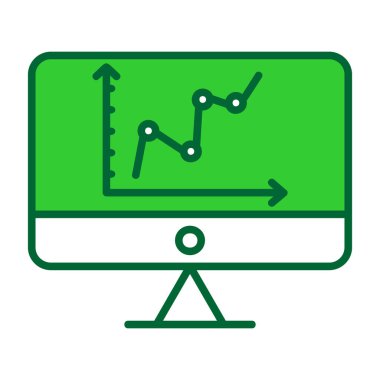 seo modern simgesinin vektör illüstrasyonu